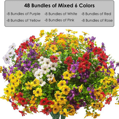 💖Mother's Day Hot Selling 50%OFF🌺UV Resistant Colorful Artificial Flower