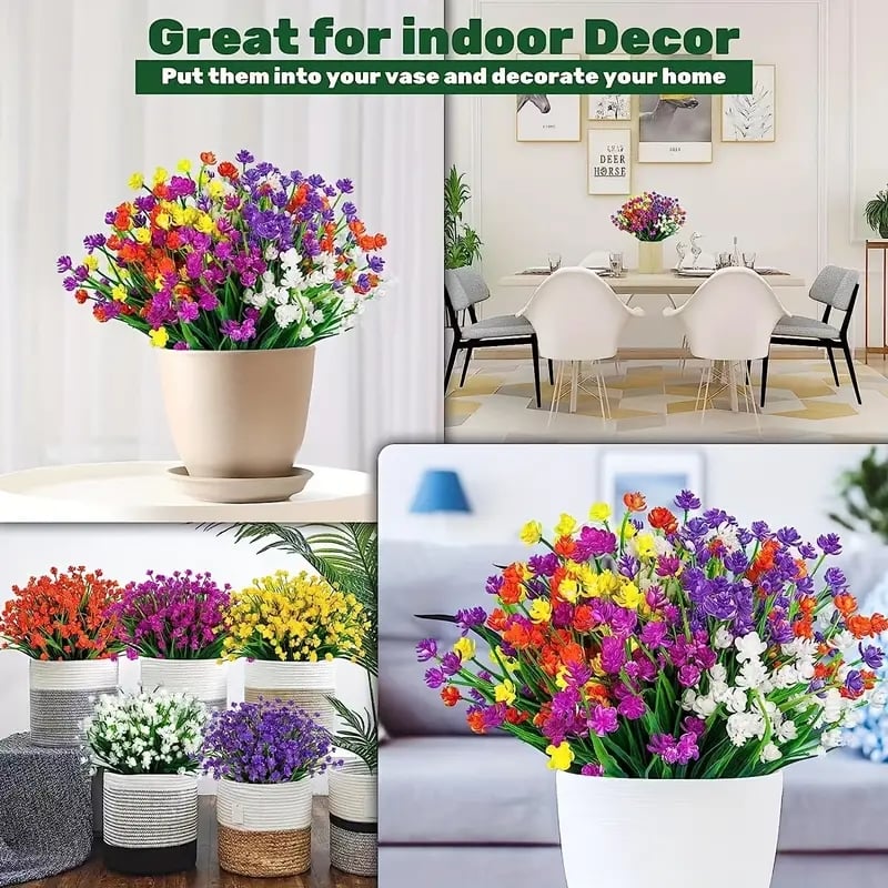 💖Mother's Day Hot Selling 50%OFF🌺UV Resistant Colorful Artificial Flower